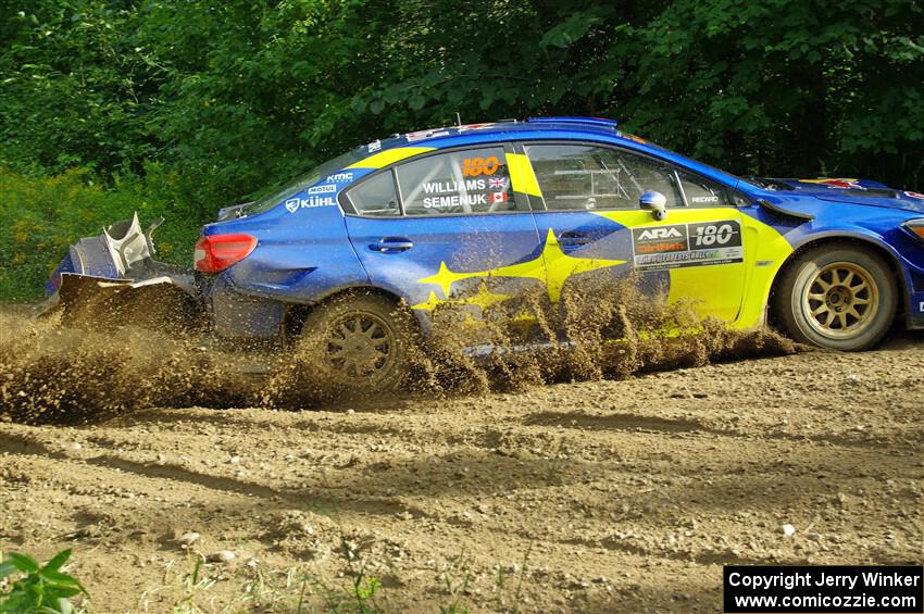 Brandon Semenuk / Keaton Williams Subaru WRX STi on SS5, Crossroads II.