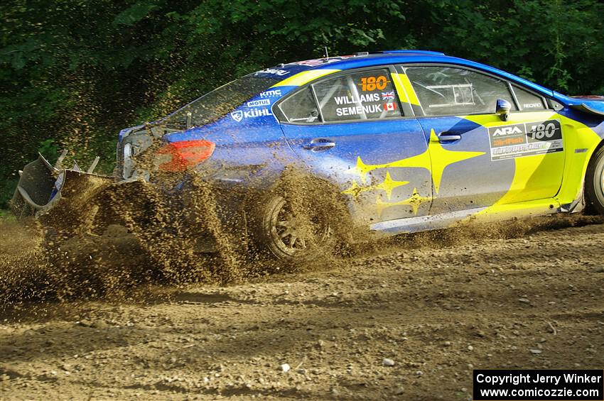 Brandon Semenuk / Keaton Williams Subaru WRX STi on SS5, Crossroads II.