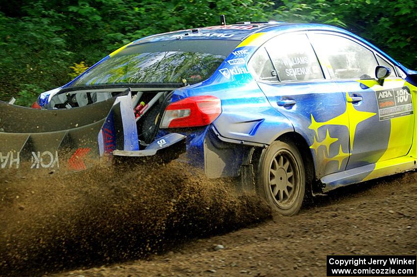 Brandon Semenuk / Keaton Williams Subaru WRX STi on SS5, Crossroads II.