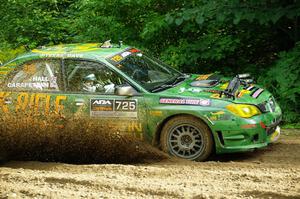 Dave Carapetyan / John Hall Subaru WRX STi on SS5, Crossroads II.