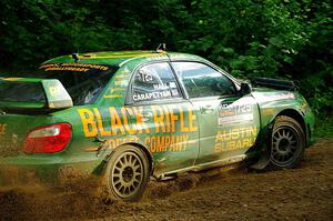 Dave Carapetyan / John Hall Subaru WRX STi on SS5, Crossroads II.