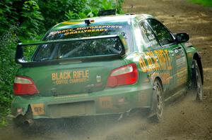 Dave Carapetyan / John Hall Subaru WRX STi on SS5, Crossroads II.