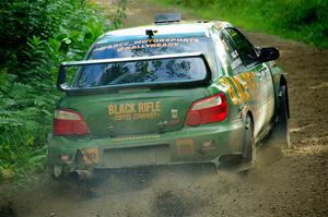 Dave Carapetyan / John Hall Subaru WRX STi on SS5, Crossroads II.