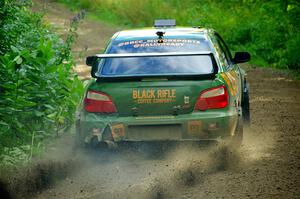 Dave Carapetyan / John Hall Subaru WRX STi on SS5, Crossroads II.