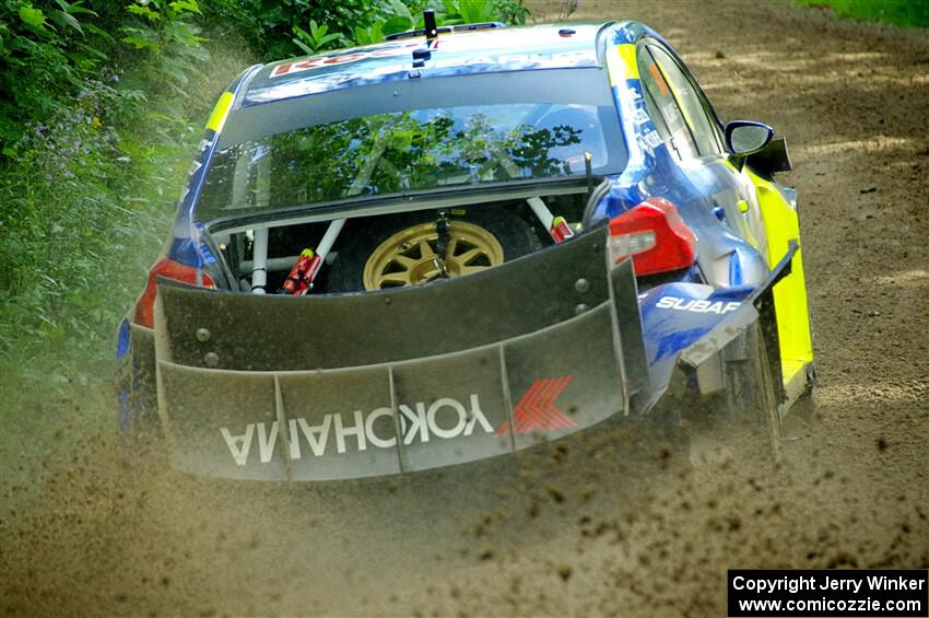 Brandon Semenuk / Keaton Williams Subaru WRX STi on SS5, Crossroads II.