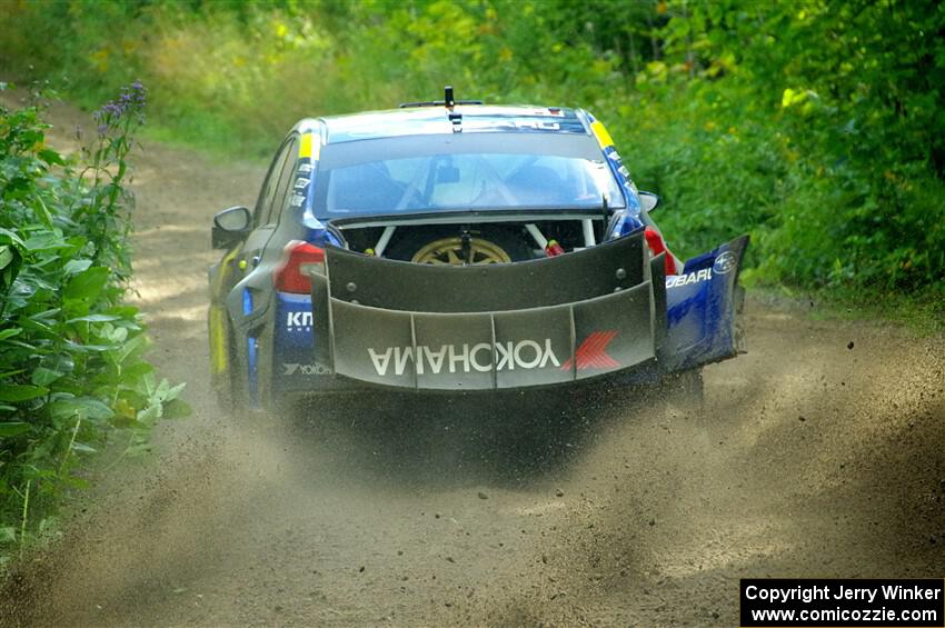 Brandon Semenuk / Keaton Williams Subaru WRX STi on SS5, Crossroads II.