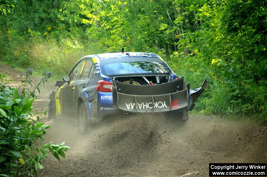 Brandon Semenuk / Keaton Williams Subaru WRX STi on SS5, Crossroads II.