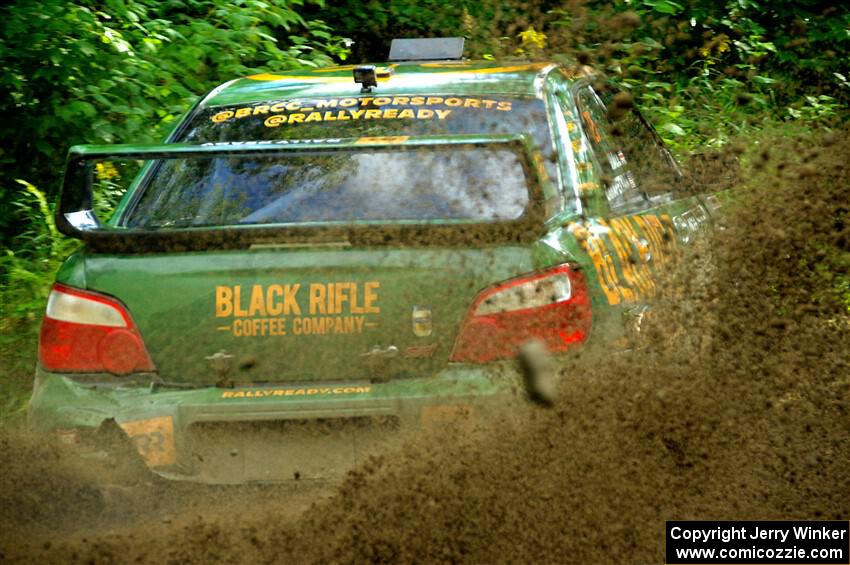 Dave Carapetyan / John Hall Subaru WRX STi on SS5, Crossroads II.