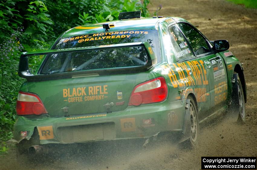 Dave Carapetyan / John Hall Subaru WRX STi on SS5, Crossroads II.