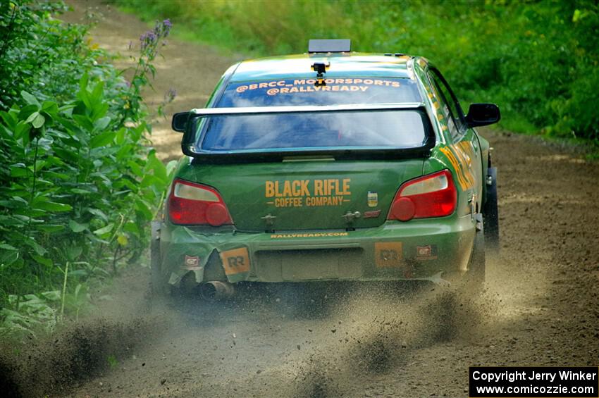 Dave Carapetyan / John Hall Subaru WRX STi on SS5, Crossroads II.