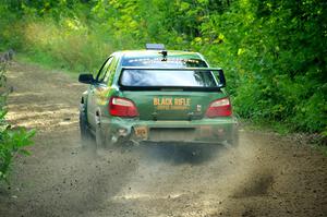 Dave Carapetyan / John Hall Subaru WRX STi on SS5, Crossroads II.