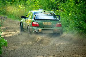 Dave Carapetyan / John Hall Subaru WRX STi on SS5, Crossroads II.