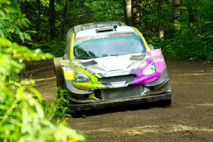 Patrick Gruszka / Florian Barral Mitsubishi Mirage RS on SS5, Crossroads II.