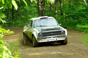 Seamus Burke / Martin Brady Ford Escort Mk II on SS5, Crossroads II.