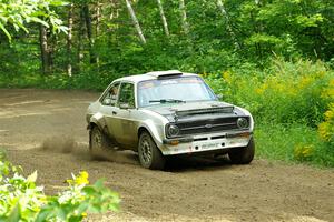 Seamus Burke / Martin Brady Ford Escort Mk II on SS5, Crossroads II.