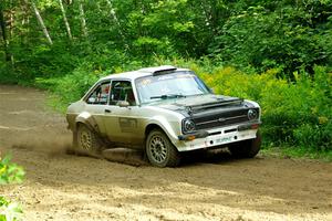 Seamus Burke / Martin Brady Ford Escort Mk II on SS5, Crossroads II.