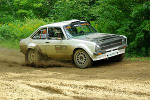 Seamus Burke / Martin Brady Ford Escort Mk II on SS5, Crossroads II.