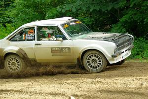 Seamus Burke / Martin Brady Ford Escort Mk II on SS5, Crossroads II.