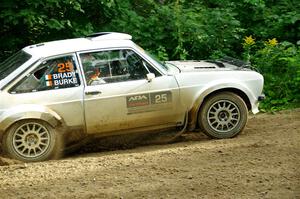 Seamus Burke / Martin Brady Ford Escort Mk II on SS5, Crossroads II.