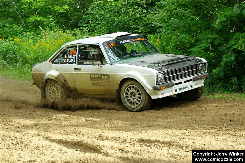 Seamus Burke / Martin Brady Ford Escort Mk II on SS5, Crossroads II.