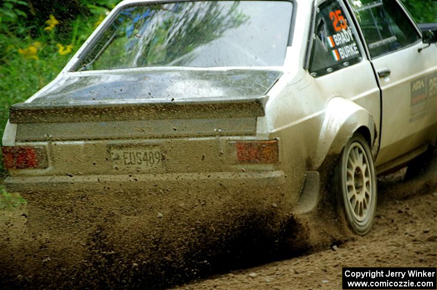 Seamus Burke / Martin Brady Ford Escort Mk II on SS5, Crossroads II.