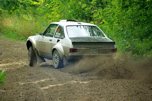 Seamus Burke / Martin Brady Ford Escort Mk II on SS5, Crossroads II.