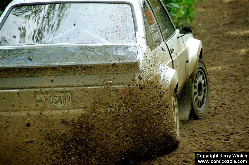 Seamus Burke / Martin Brady Ford Escort Mk II on SS5, Crossroads II.