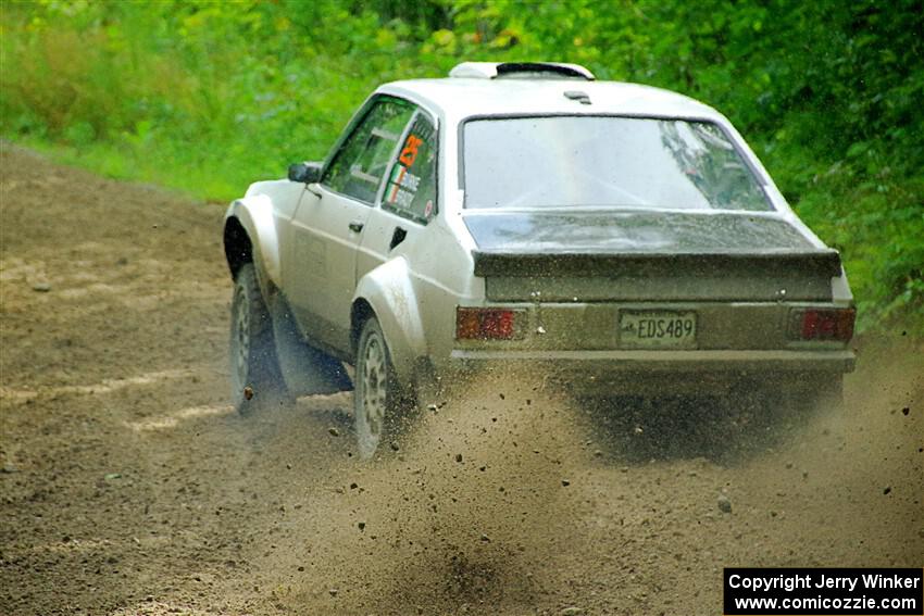 Seamus Burke / Martin Brady Ford Escort Mk II on SS5, Crossroads II.