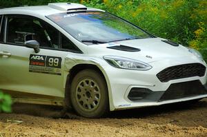 Allen Dobasu / Patrick Walsh Ford Fiesta on SS5, Crossroads II.