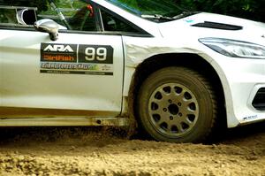 Allen Dobasu / Patrick Walsh Ford Fiesta on SS5, Crossroads II.