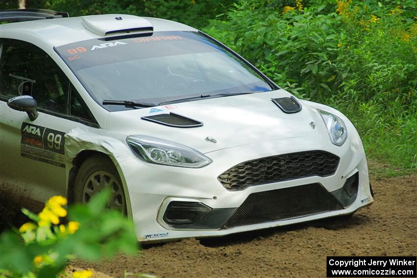 Allen Dobasu / Patrick Walsh Ford Fiesta on SS5, Crossroads II.