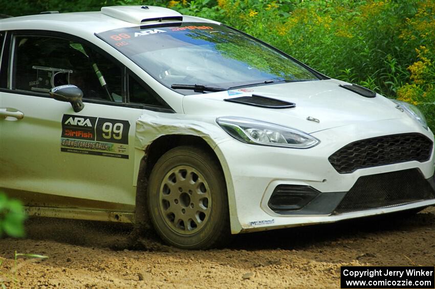 Allen Dobasu / Patrick Walsh Ford Fiesta on SS5, Crossroads II.