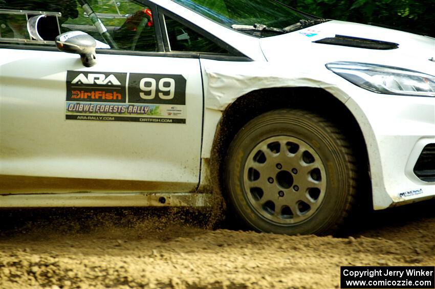 Allen Dobasu / Patrick Walsh Ford Fiesta on SS5, Crossroads II.