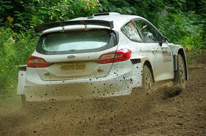 Allen Dobasu / Patrick Walsh Ford Fiesta on SS5, Crossroads II.