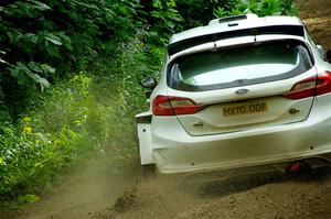 Allen Dobasu / Patrick Walsh Ford Fiesta on SS5, Crossroads II.