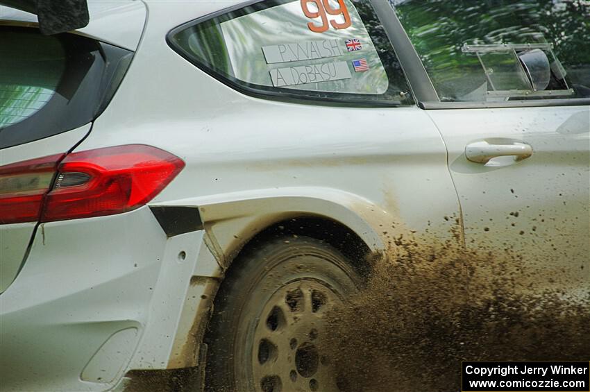 Allen Dobasu / Patrick Walsh Ford Fiesta on SS5, Crossroads II.