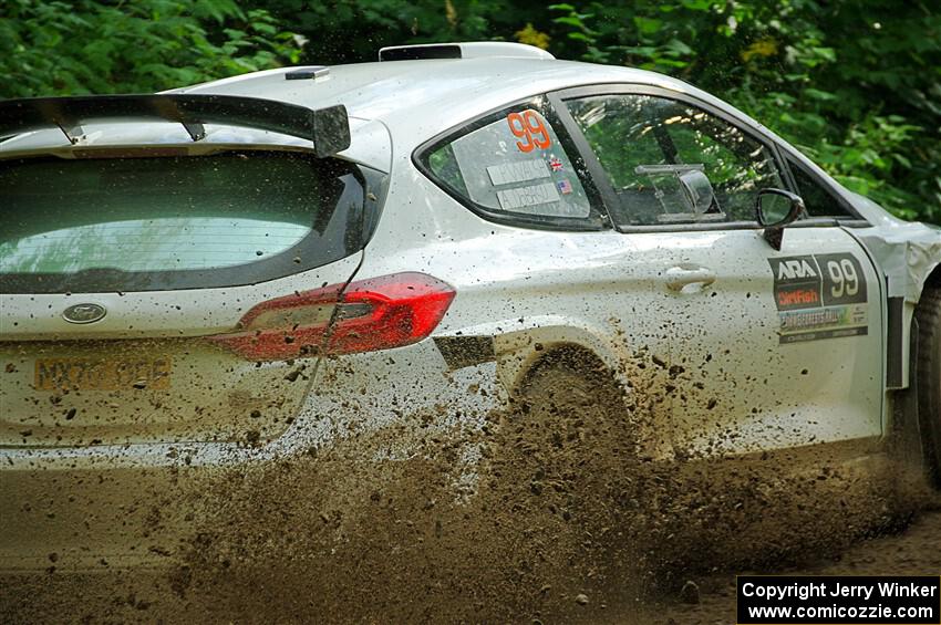 Allen Dobasu / Patrick Walsh Ford Fiesta on SS5, Crossroads II.