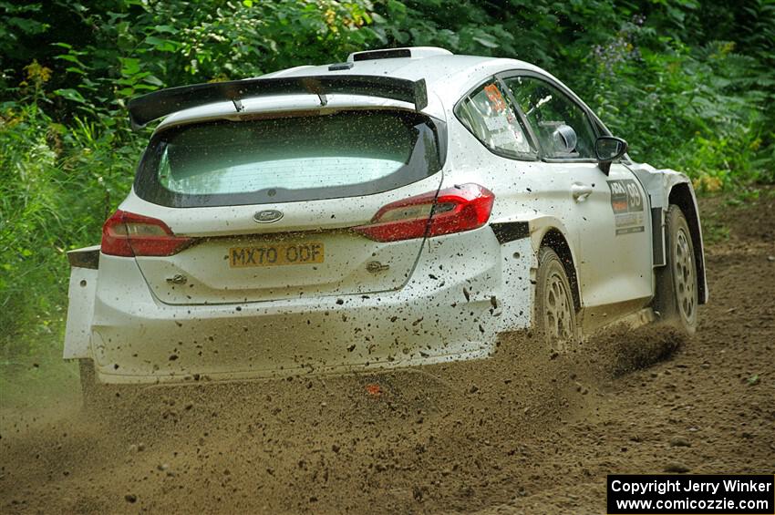 Allen Dobasu / Patrick Walsh Ford Fiesta on SS5, Crossroads II.