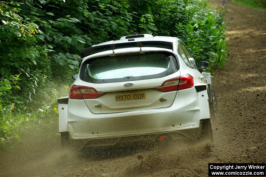 Allen Dobasu / Patrick Walsh Ford Fiesta on SS5, Crossroads II.