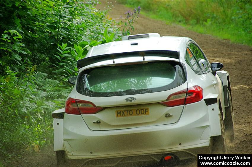 Allen Dobasu / Patrick Walsh Ford Fiesta on SS5, Crossroads II.