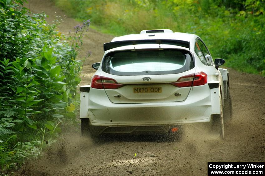 Allen Dobasu / Patrick Walsh Ford Fiesta on SS5, Crossroads II.