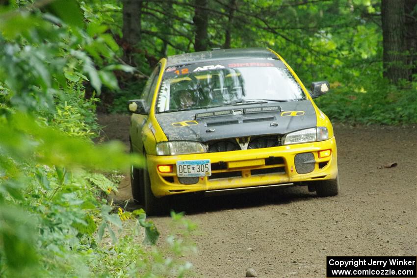 Steve Gingras / Katie Gingras Subaru Impreza on SS5, Crossroads II.