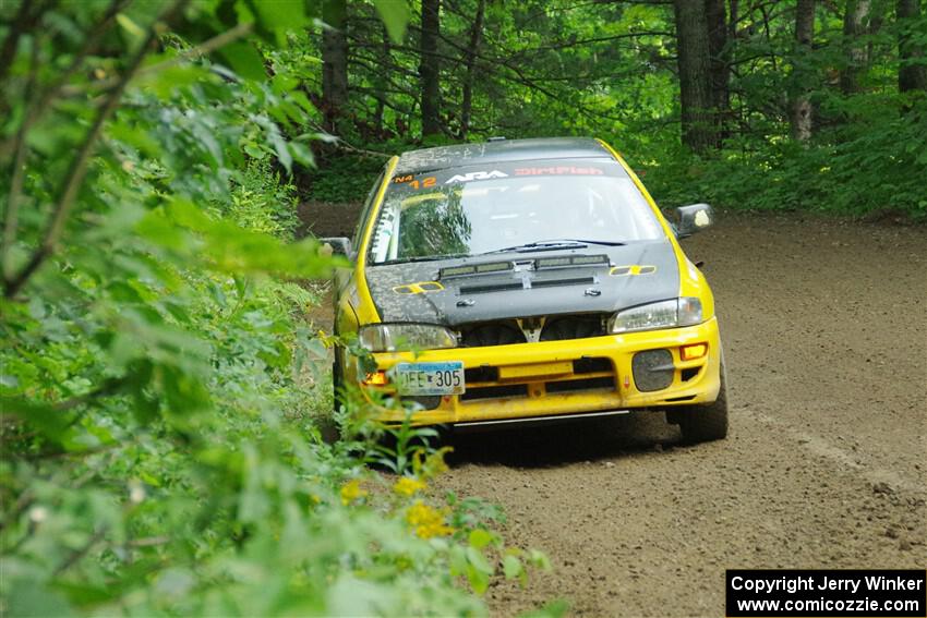 Steve Gingras / Katie Gingras Subaru Impreza on SS5, Crossroads II.