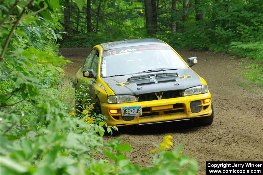 Steve Gingras / Katie Gingras Subaru Impreza on SS5, Crossroads II.