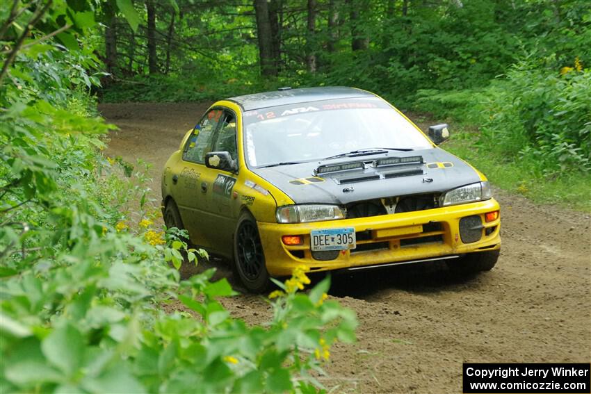 Steve Gingras / Katie Gingras Subaru Impreza on SS5, Crossroads II.