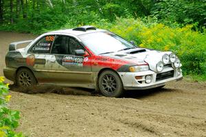 Chris Barribeau / Alex Ferencz Subaru Impreza RS on SS5, Crossroads II.