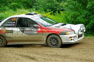 Chris Barribeau / Alex Ferencz Subaru Impreza RS on SS5, Crossroads II.