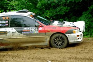 Chris Barribeau / Alex Ferencz Subaru Impreza RS on SS5, Crossroads II.