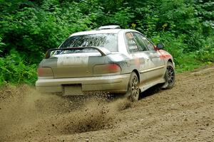 Chris Barribeau / Alex Ferencz Subaru Impreza RS on SS5, Crossroads II.