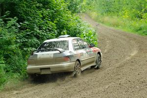 Chris Barribeau / Alex Ferencz Subaru Impreza RS on SS5, Crossroads II.